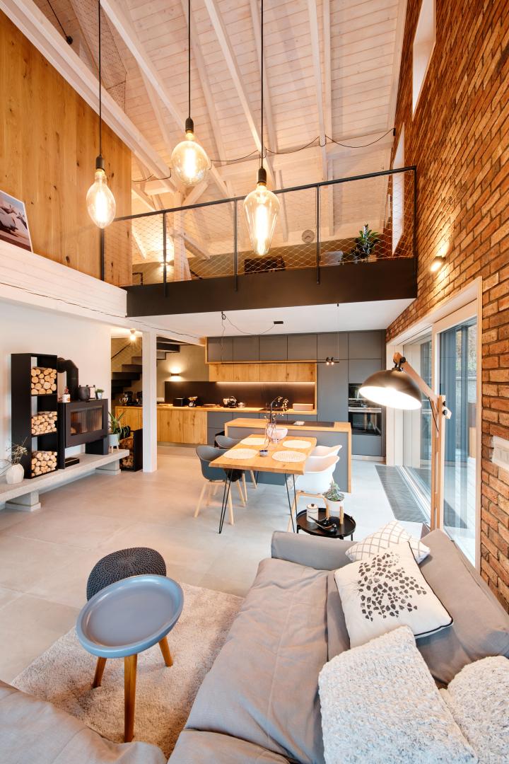 Interier rekreační chaty